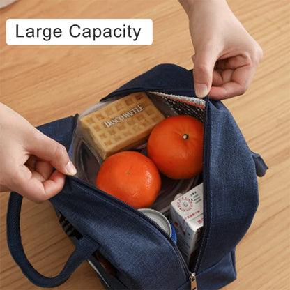 Insulated lunch box bag (Bordeau)