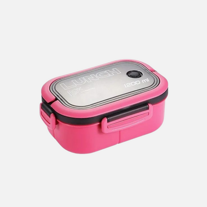 lunch box rose adulte micro onde couverts